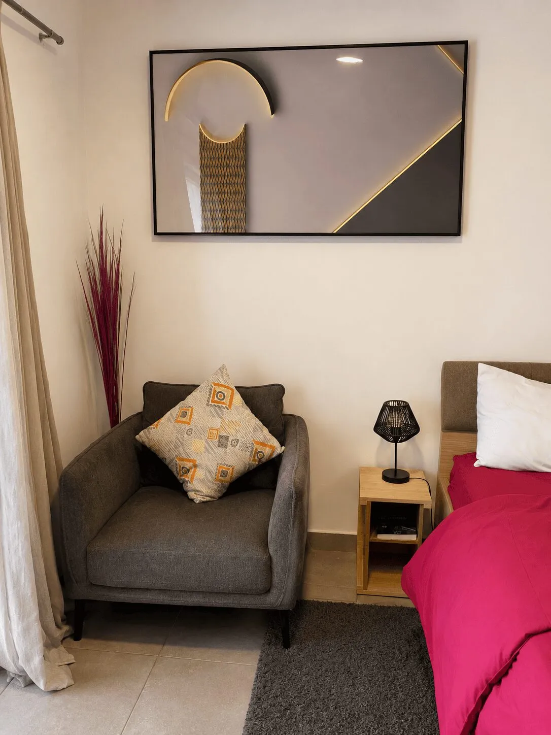 East Legon Skyview Studio – Modern 1BR with Sky Pool & Gym