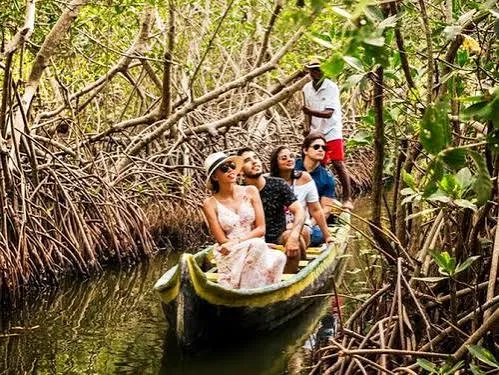 Butre Village Mangrove Canoe  
