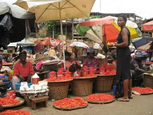 Kumasi Central Market Food Level