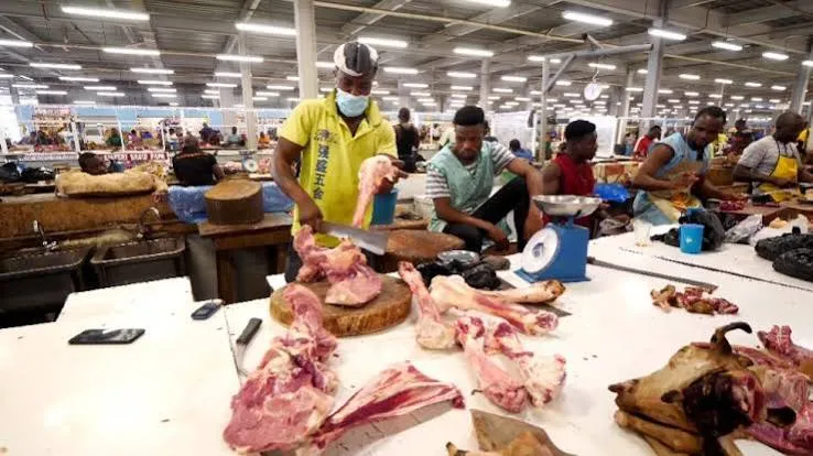 Kumasi Central Market Food Level